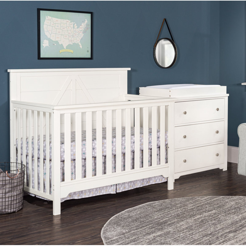 Andover Mills™ Baby & Kids Rabia convertible Standard 2 Piece Nursery